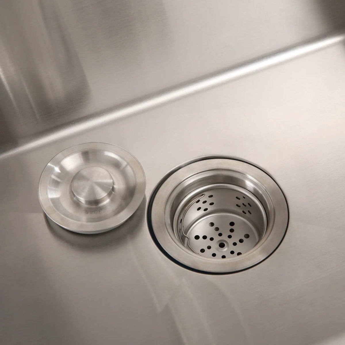 24in Stainless Steel Washing Sink with Faucet Hoses and Drain Head by HouseOfZazla