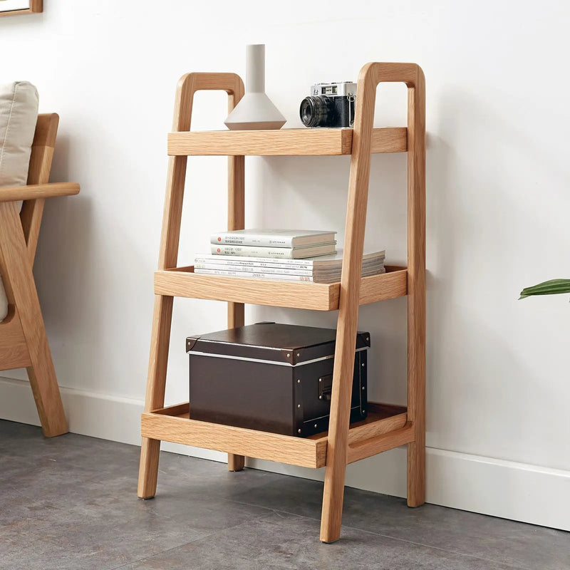 3-Tier Beech Wood Shoe Rack for Premium Storage by HouseOfZazla