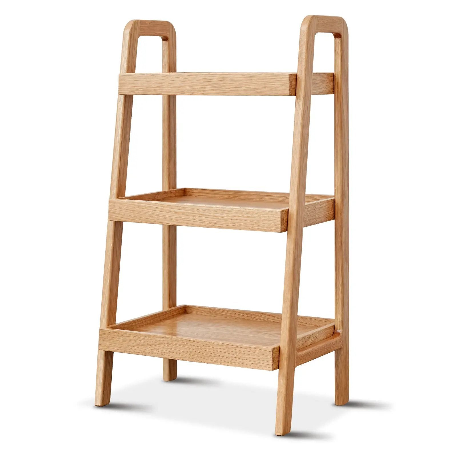 3-Tier Beech Wood Shoe Rack for Premium Storage by HouseOfZazla