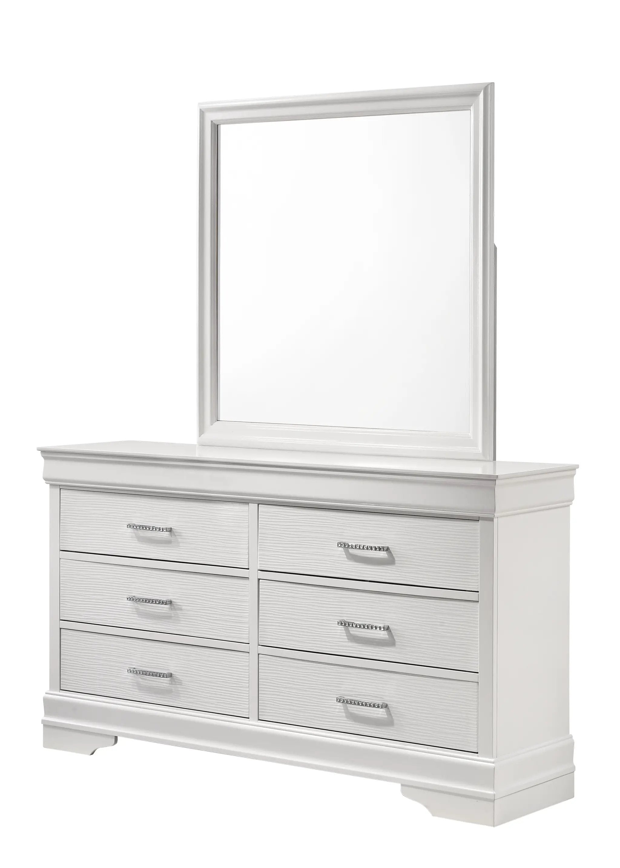 Modern 6 Drawer Dresser by HouseOfZazla