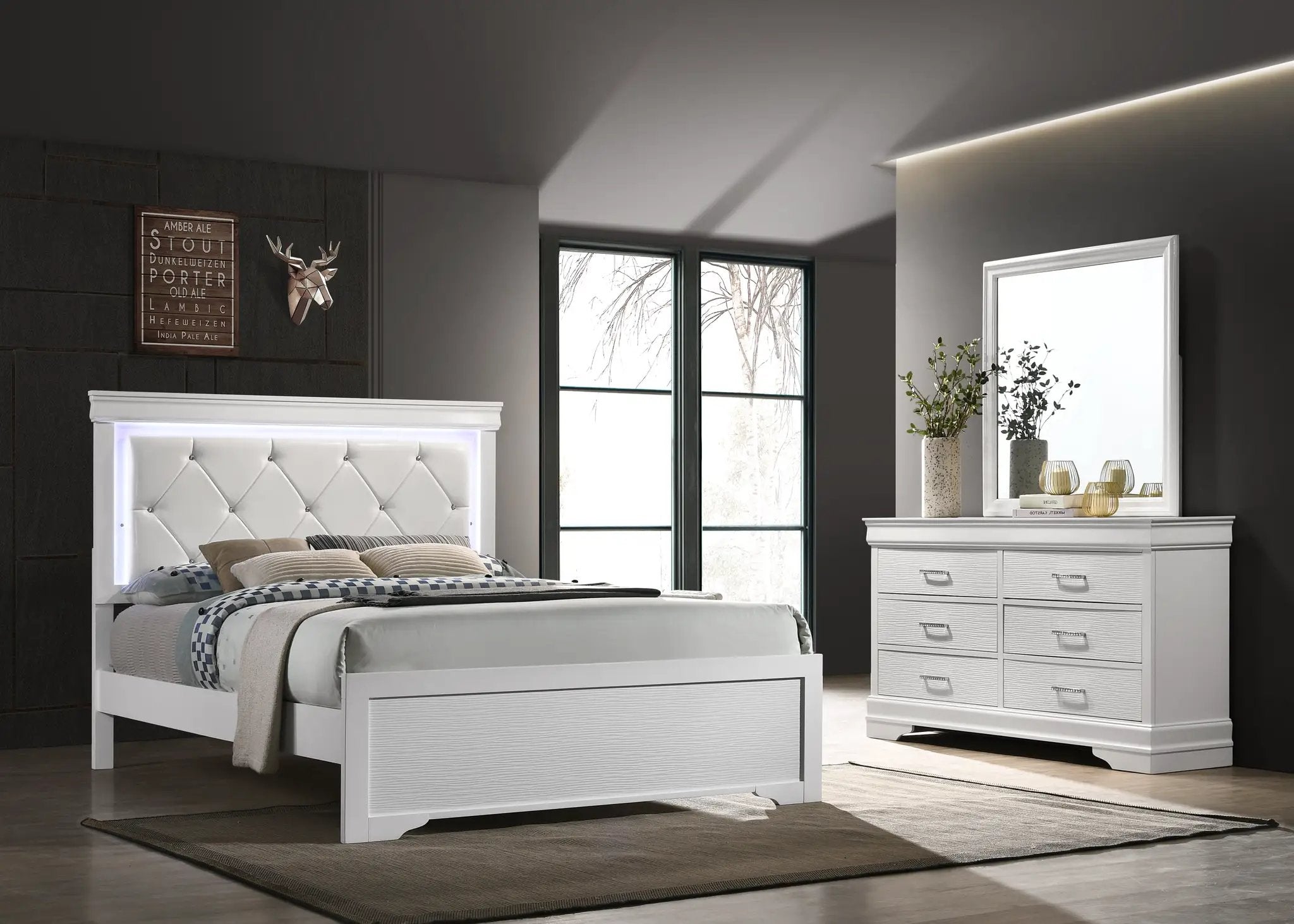 Modern 6 Drawer Dresser by HouseOfZazla