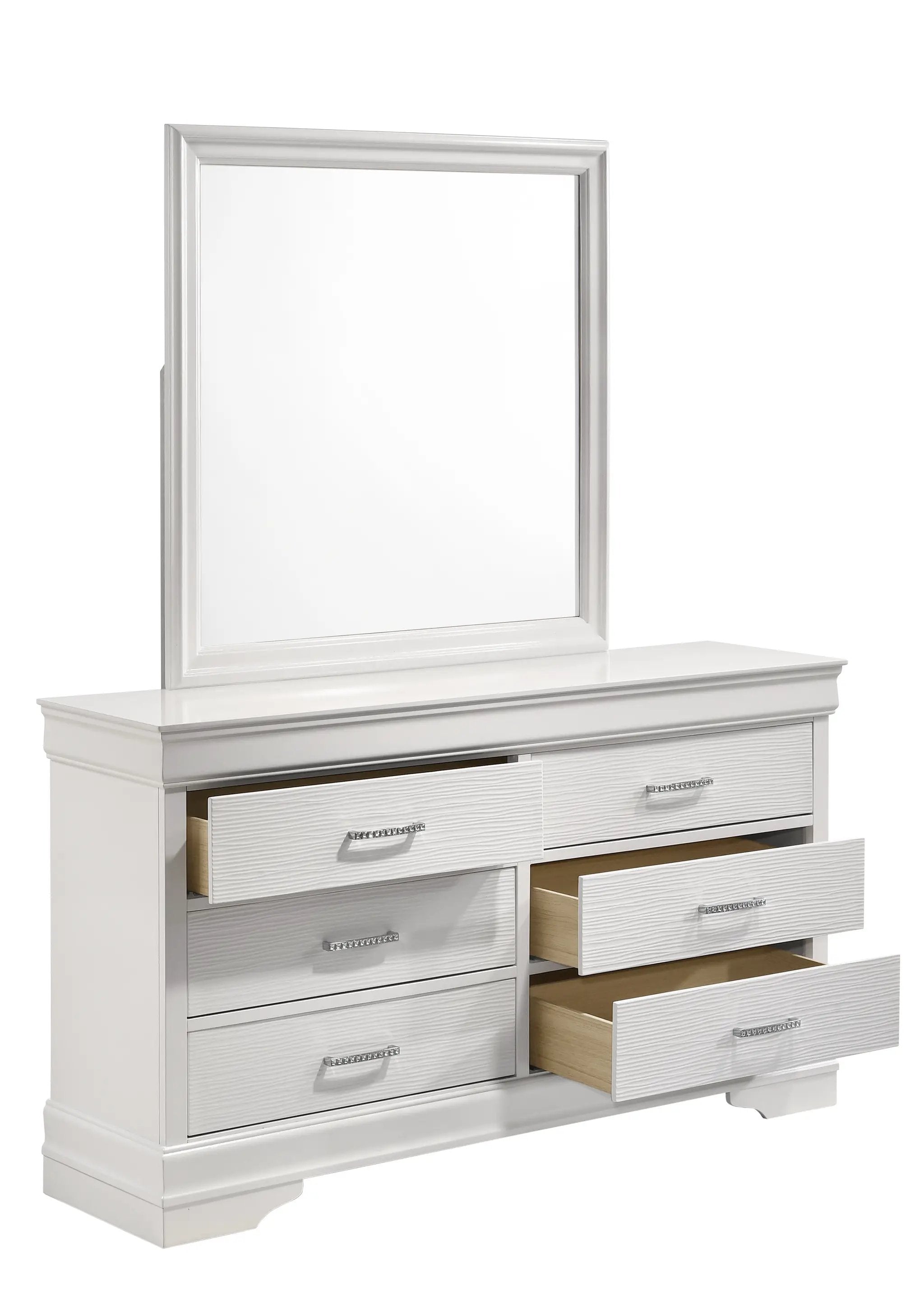 Modern 6 Drawer Dresser by HouseOfZazla