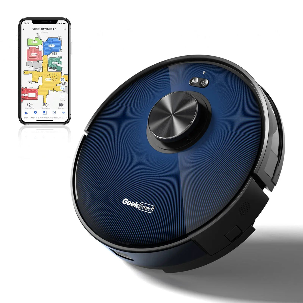 Geek Smart L7 Robot Vacuum Cleaner and Mop by HouseOfZazla
