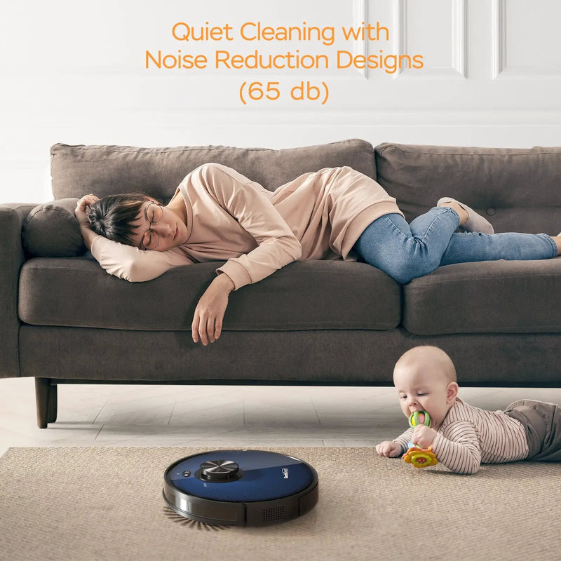 Geek Smart L7 Robot Vacuum Cleaner and Mop by HouseOfZazla
