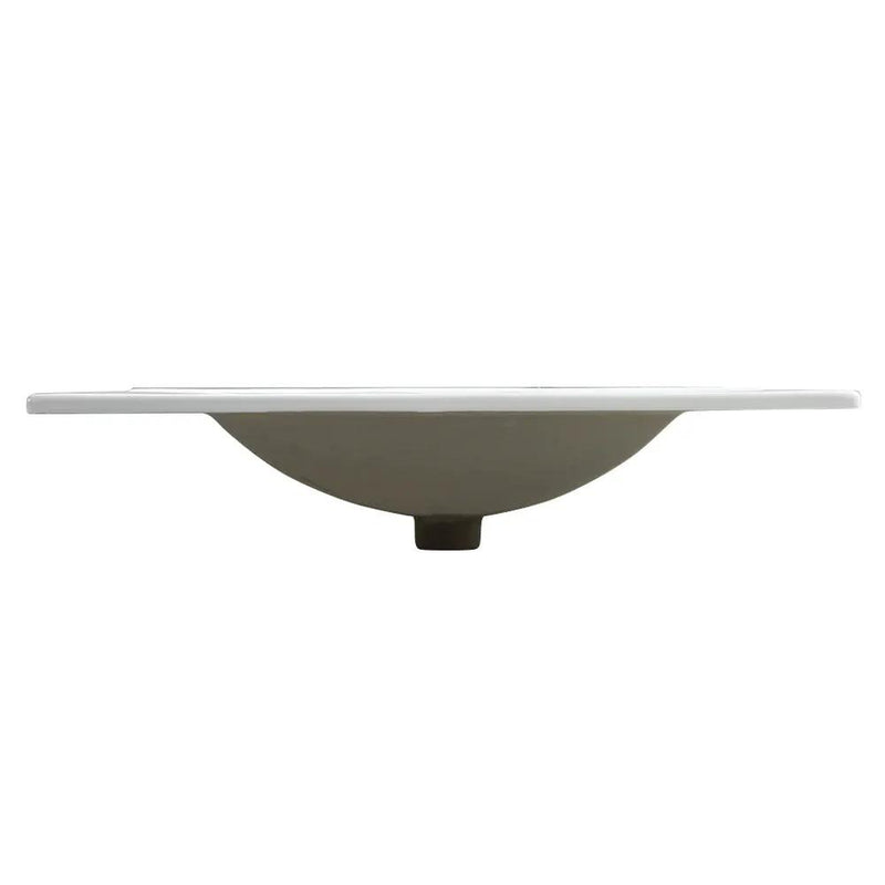 30" Bathroom Vanity with Ceramic Top - BL9075B by HouseOfZazla