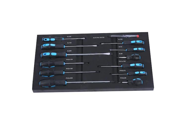 4-Drawer Rolling Tool Box with Tools for Garage and Workshop by HouseOfZazla