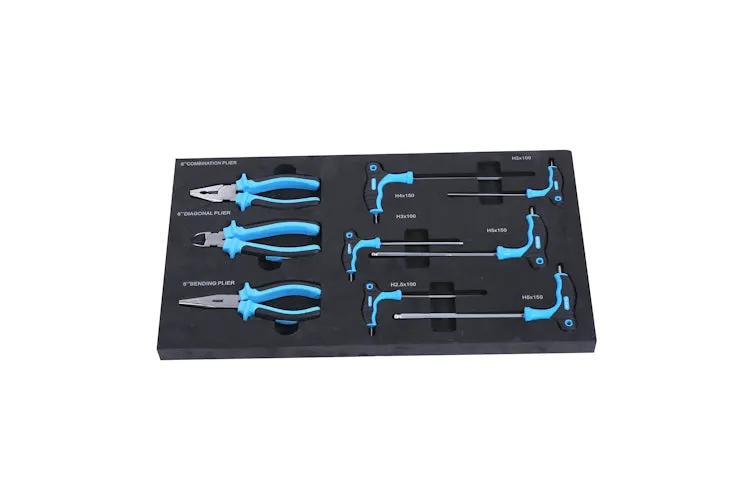 4-Drawer Rolling Tool Box with Tools for Garage and Workshop by HouseOfZazla