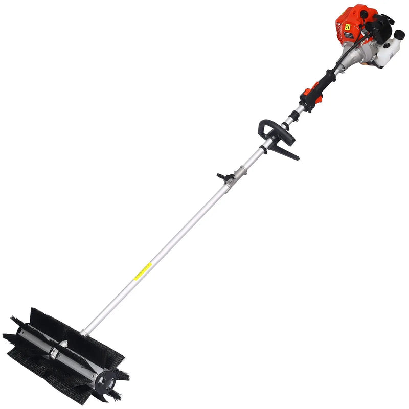 Gasoline Powered Snow Sweeper - 52CC 2-Stroke Broom by HouseOfZazla