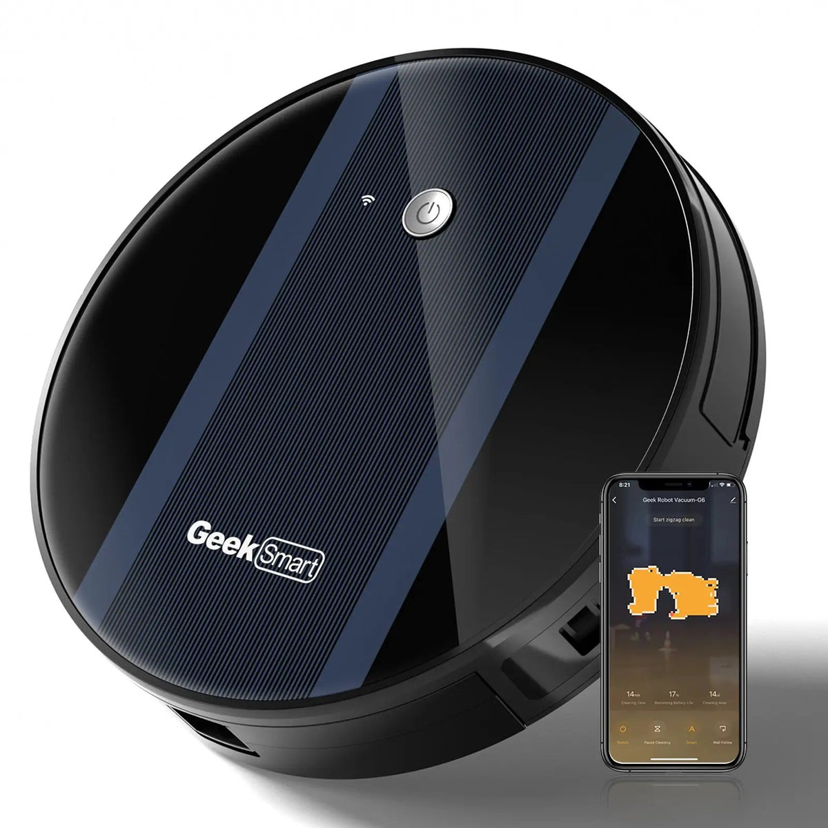 Geek Smart Robot Vacuum Cleaner G6 by HouseOfZazla