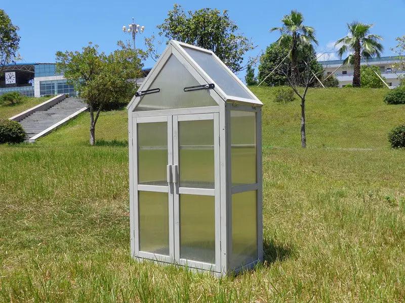 Mini Greenhouse Kit - Outdoor Plant Stand, Small by HouseOfZazla