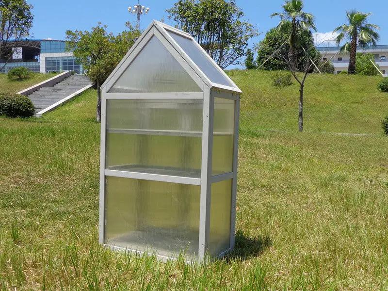 Mini Greenhouse Kit - Outdoor Plant Stand, Small by HouseOfZazla