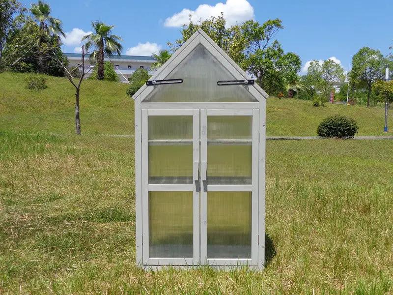 Mini Greenhouse Kit - Outdoor Plant Stand, Small by HouseOfZazla