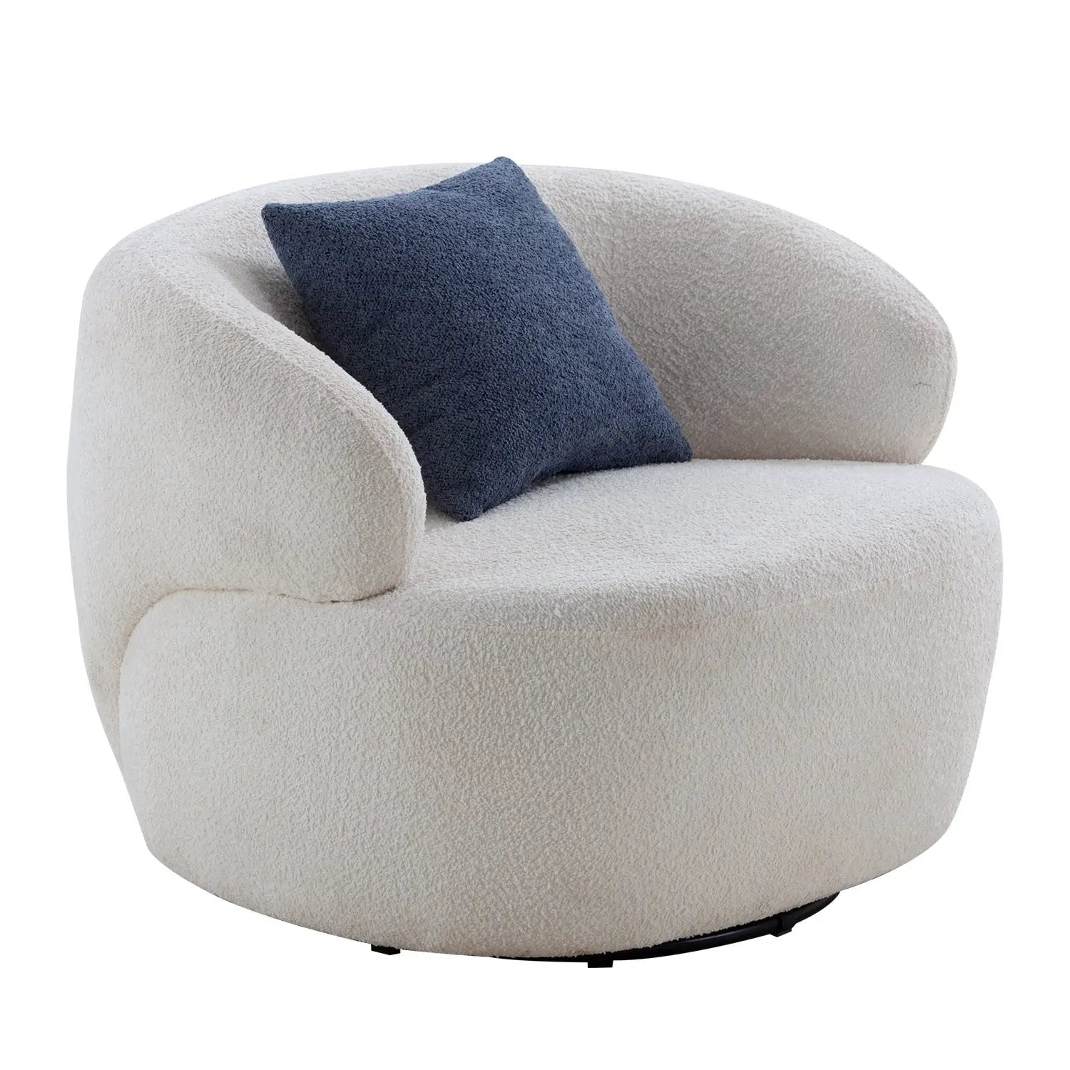 Swivel Barrel Chair Living Room by HouseOfZazla