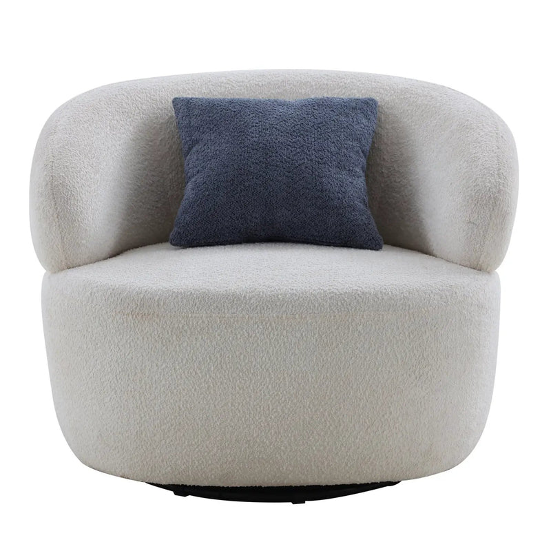 Swivel Barrel Chair Living Room by HouseOfZazla