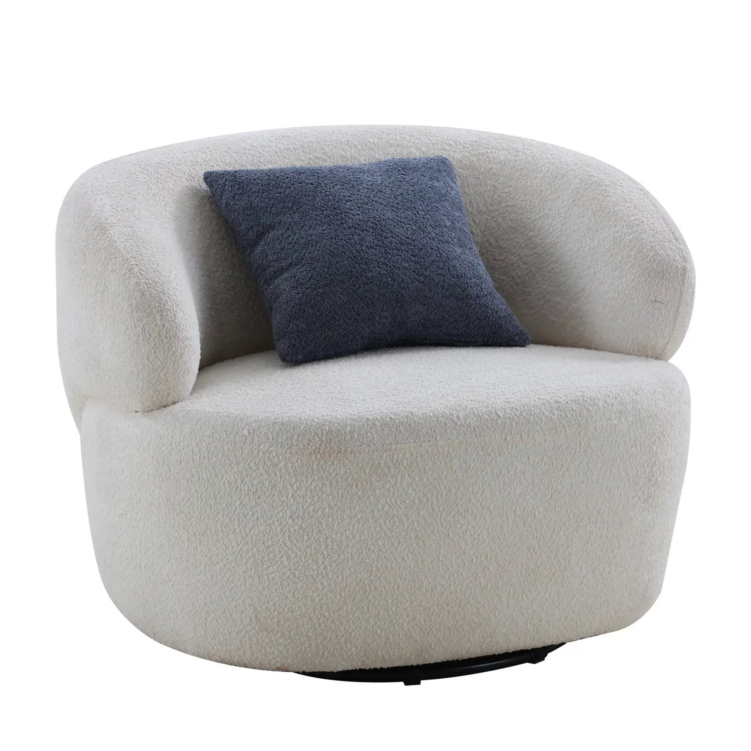 Swivel Barrel Chair Living Room by HouseOfZazla