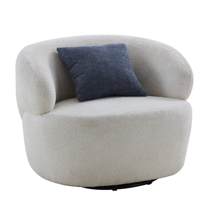 Swivel Barrel Chair Living Room by HouseOfZazla