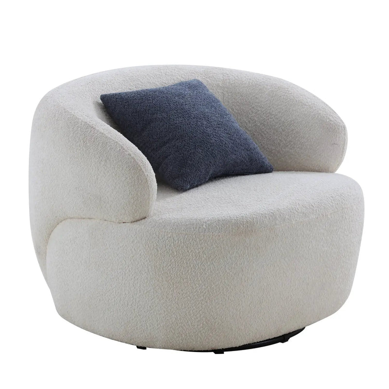 Swivel Barrel Chair Living Room by HouseOfZazla