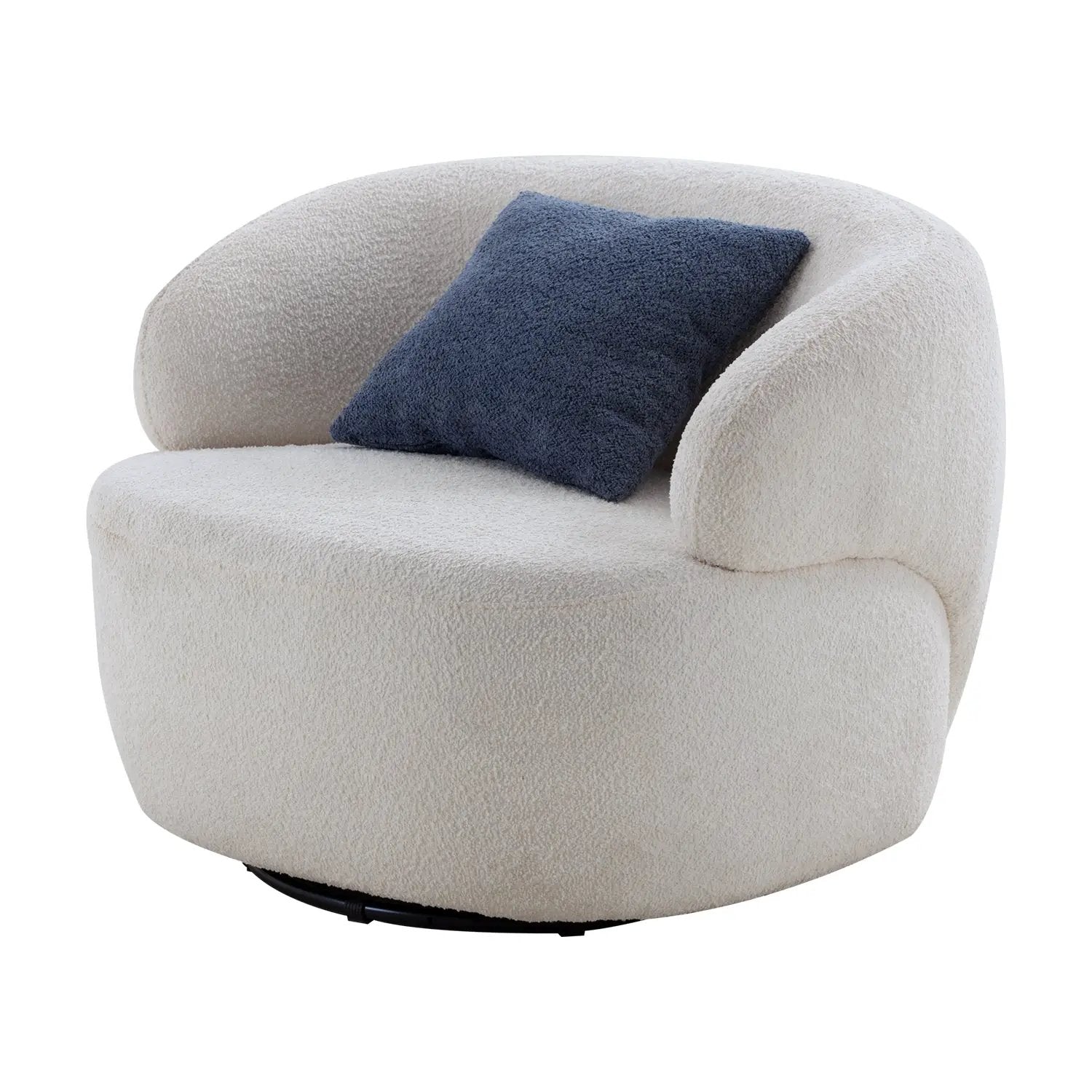 Swivel Barrel Chair Living Room by HouseOfZazla