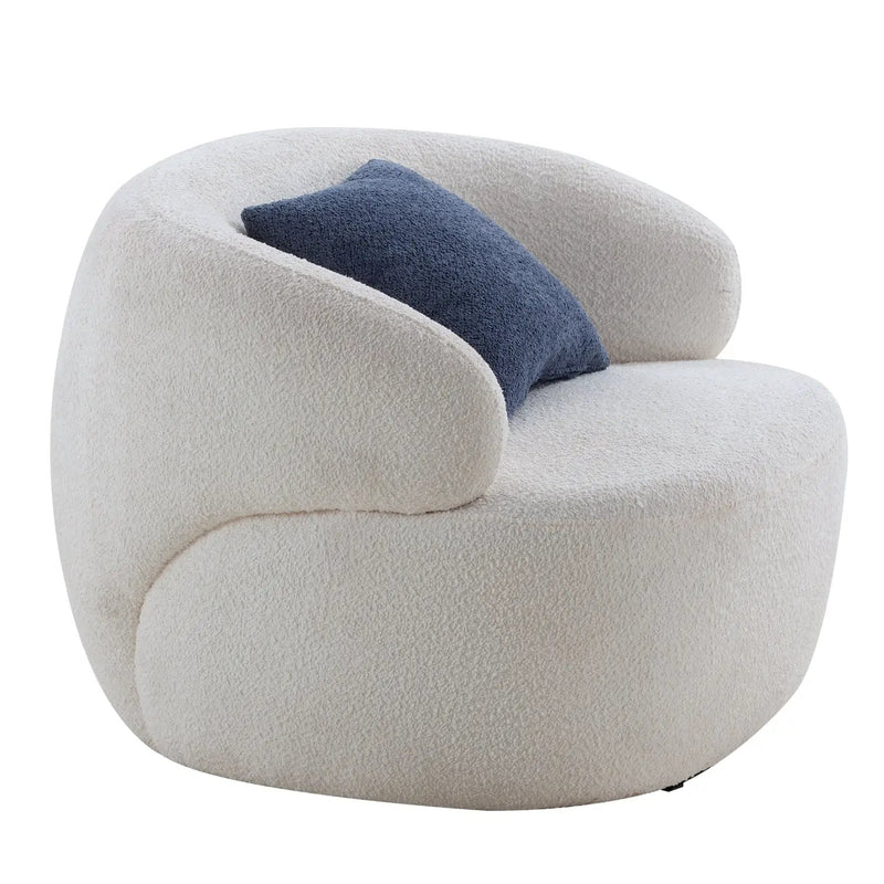 Swivel Barrel Chair Living Room by HouseOfZazla