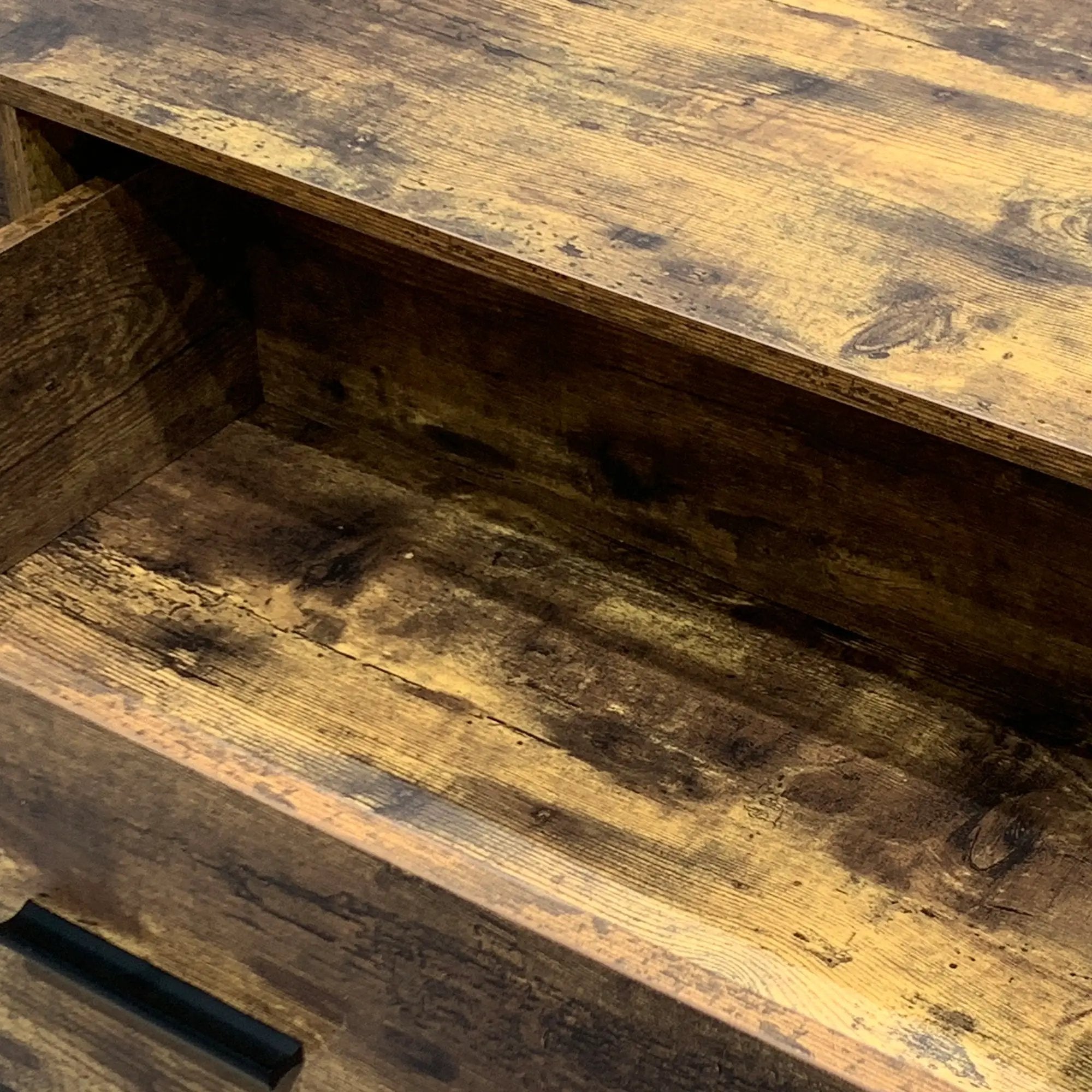 Industrial Style 6 Drawer Double Dresser by HouseOfZazla