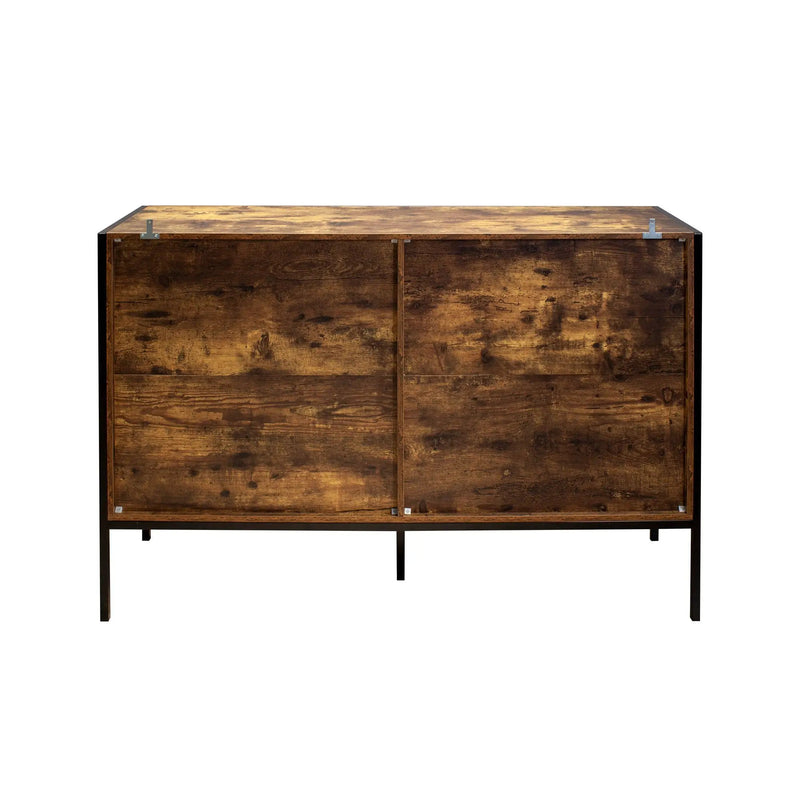 Industrial Style 6 Drawer Double Dresser by HouseOfZazla