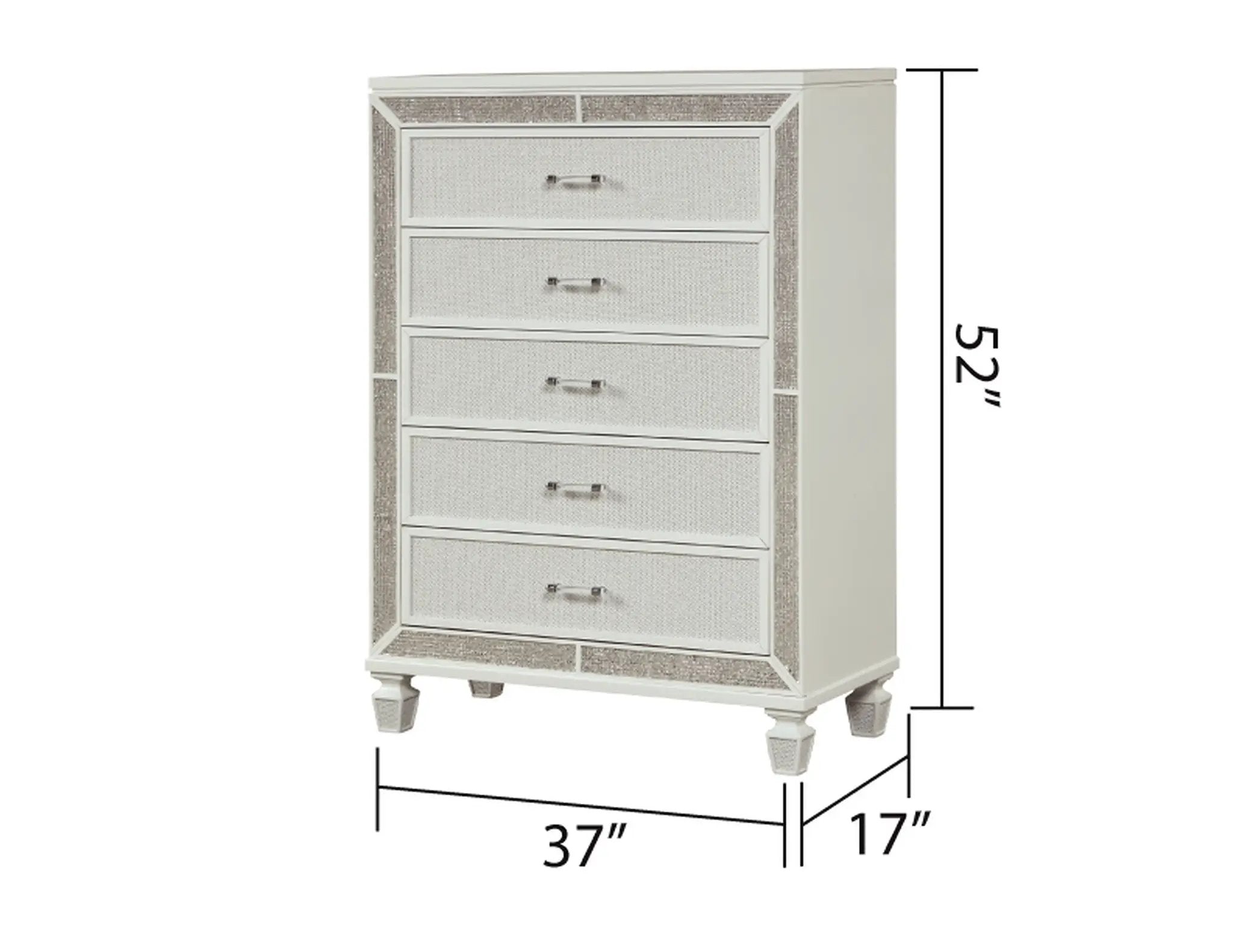 Crystal Chest Made with Wood and Finished in by HouseOfZazla