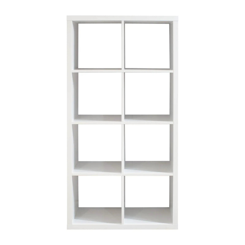 Smart Cube 8-Cube Organizer Storage with Opened Back Shelves by HouseOfZazla