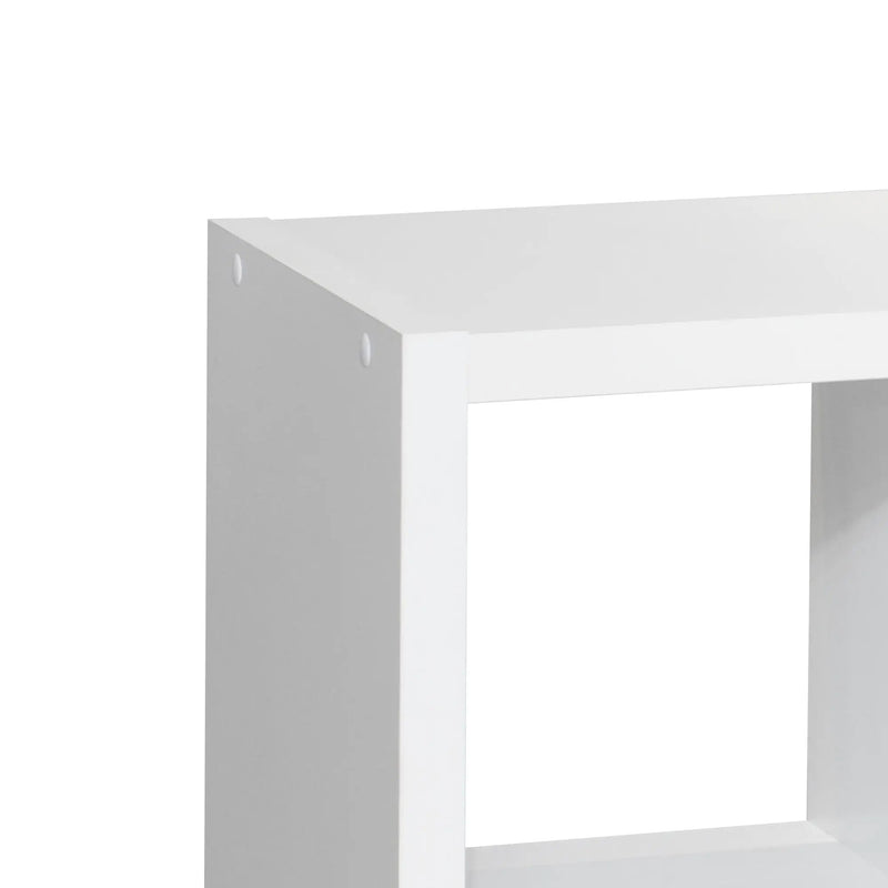 Smart Cube 8-Cube Organizer Storage with Opened Back Shelves by HouseOfZazla