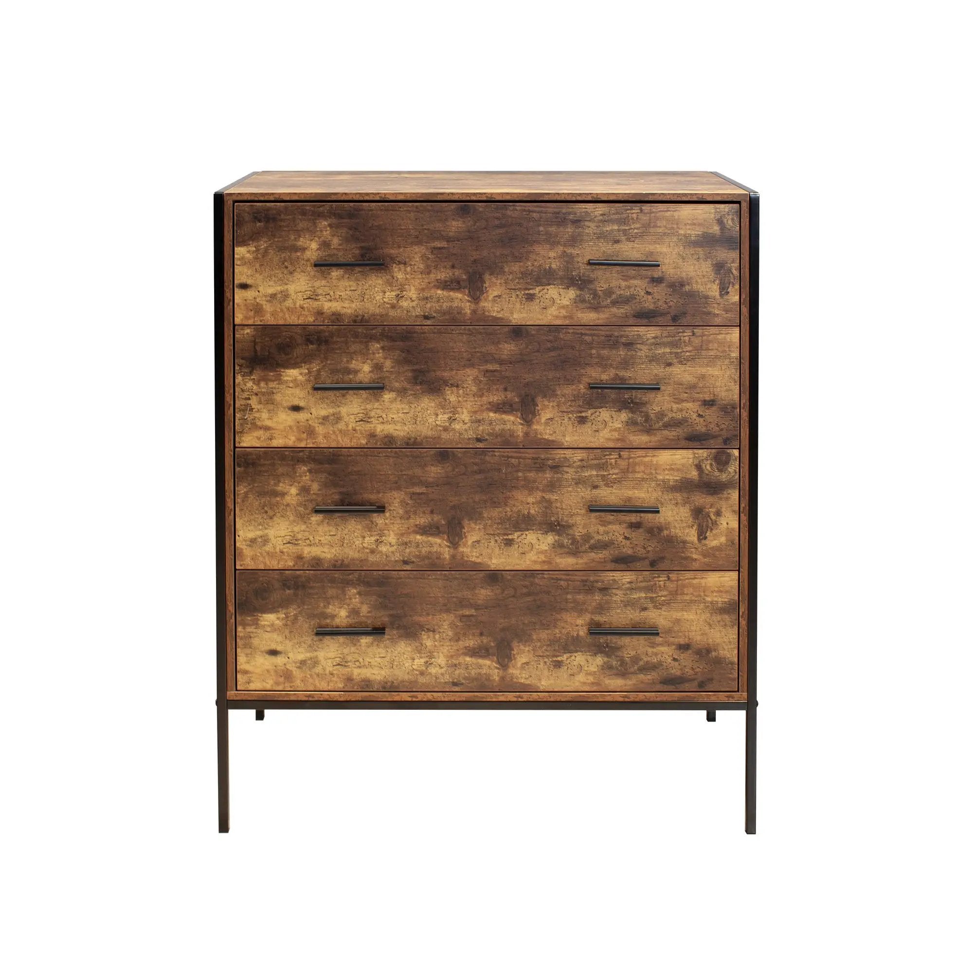Industrial Style 4 Drawer Dresser by HouseOfZazla