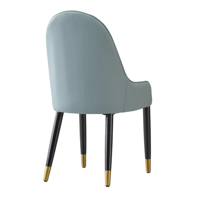 Modern Dining Chairs Set of 2 in Faux Leather by HouseOfZazla