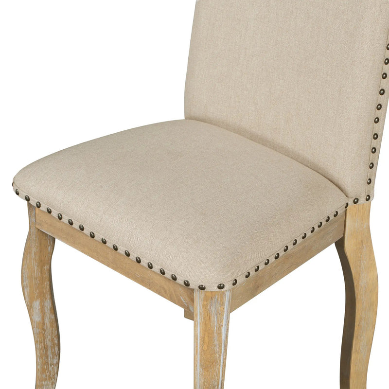 TREXM Set of 2 Dining Chairs by HouseOfZazla