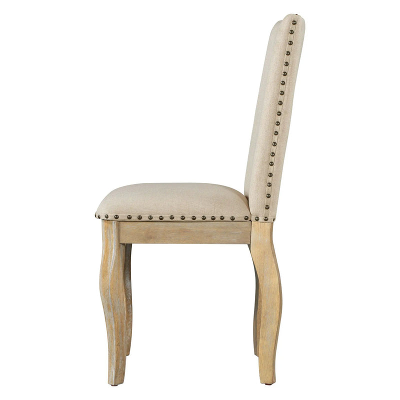 TREXM Set of 2 Dining Chairs by HouseOfZazla
