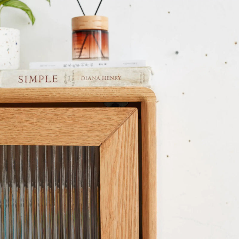 Solid Wood Storage Cabinet by HouseOfZazla