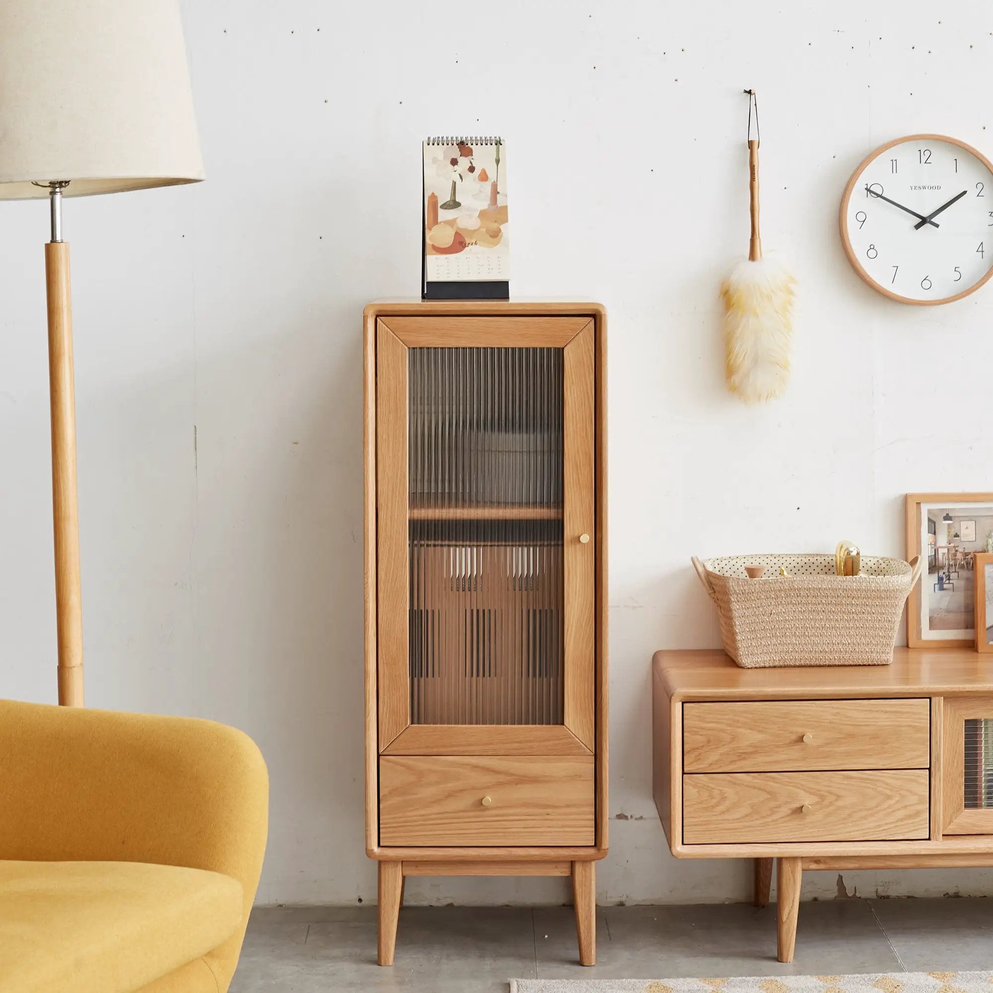 Solid Wood Storage Cabinet by HouseOfZazla