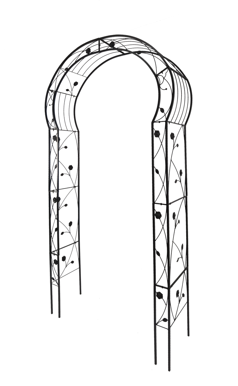 Metal Garden Arch with 8 Style Options by HouseOfZazla