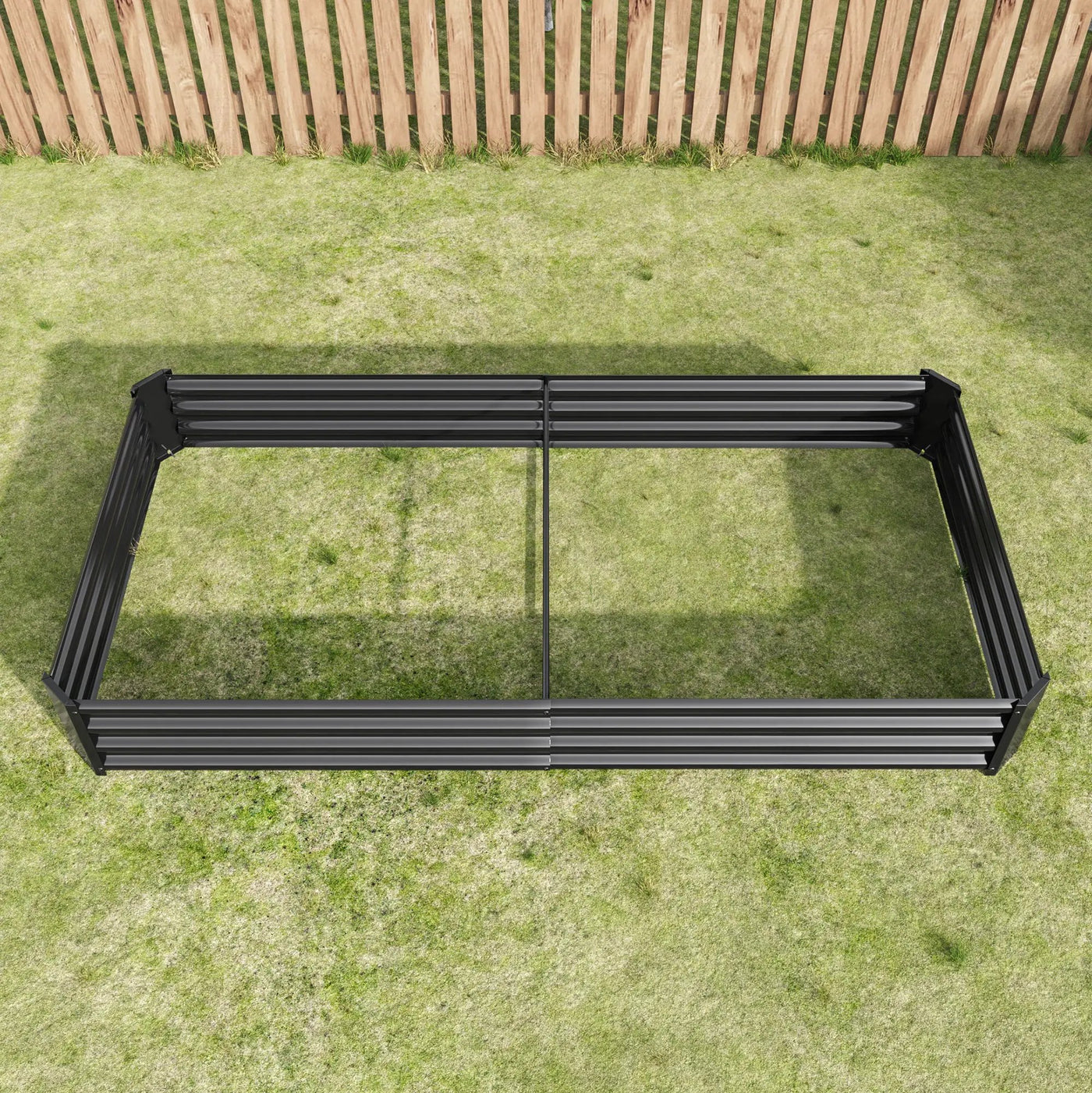 2PCS Galvanized Metal Raised Garden Pots & Planters by HouseOfZazla