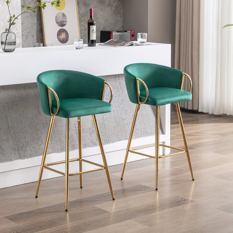 30 Inch Set of 2 Bar Stools by HouseOfZazla