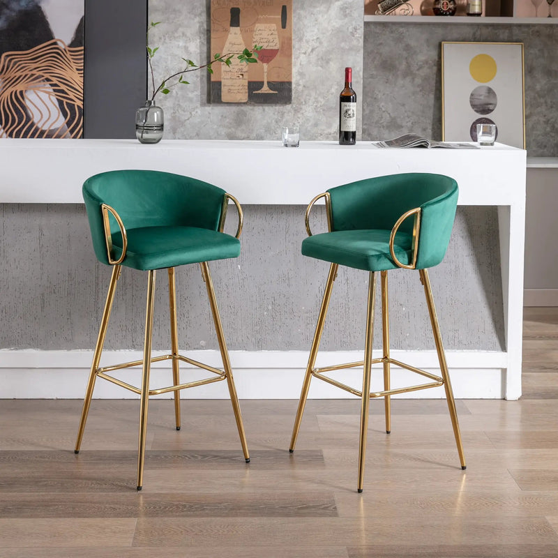 30 Inch Set of 2 Bar Stools by HouseOfZazla