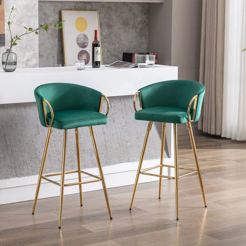 30 Inch Set of 2 Bar Stools by HouseOfZazla