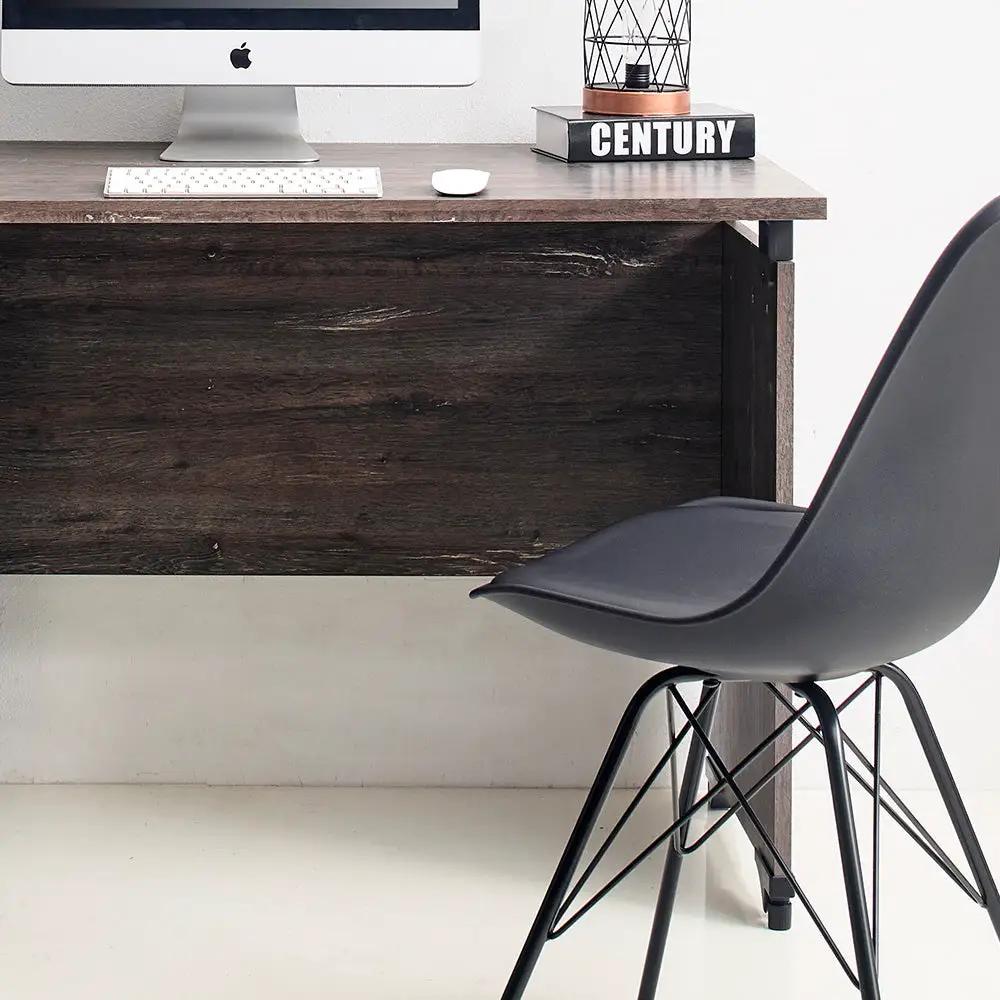 Urban Farmhouse Composite Wood Writing Desk in Rustic, photo 4 of 6