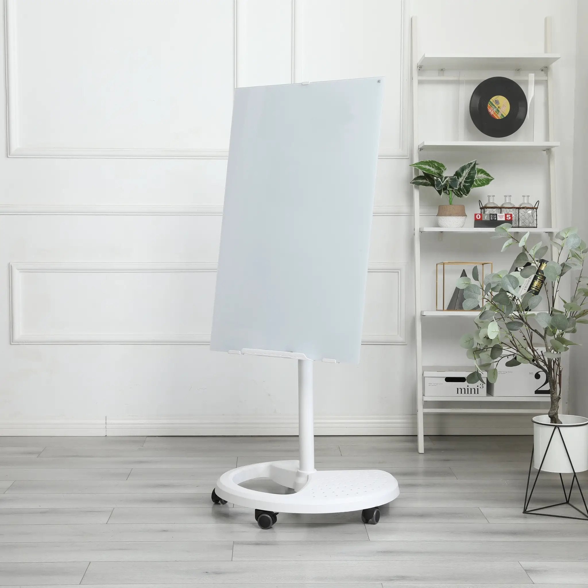 Removable Adjustable Height Tempered Glass Whiteboard by HouseOfZazla