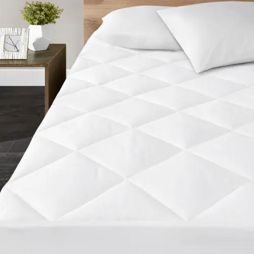 300 Thread Count Cotton Sateen Waterproof Mattress Pad Queen by HouseOfZazla