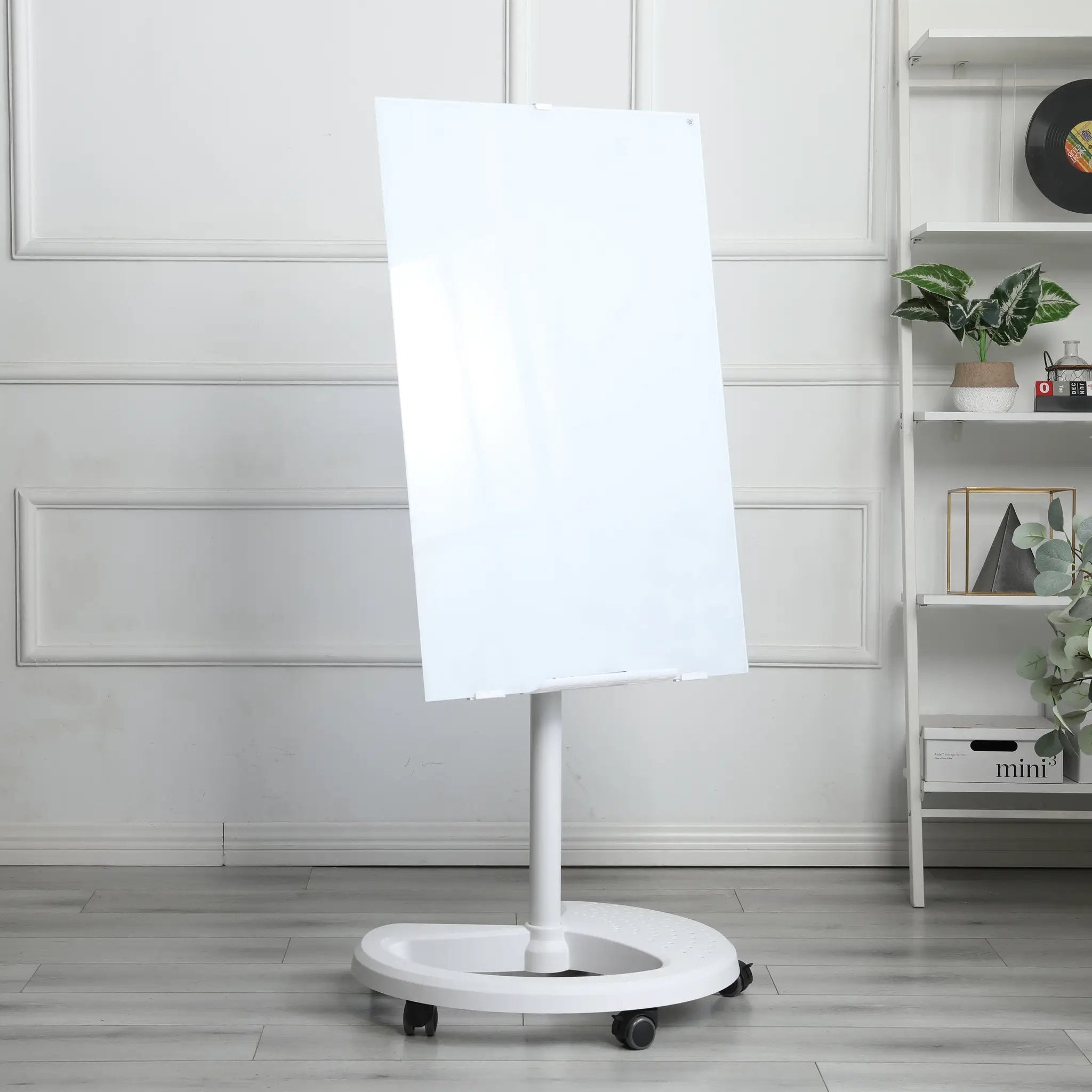 Removable Adjustable Height Tempered Glass Whiteboard by HouseOfZazla
