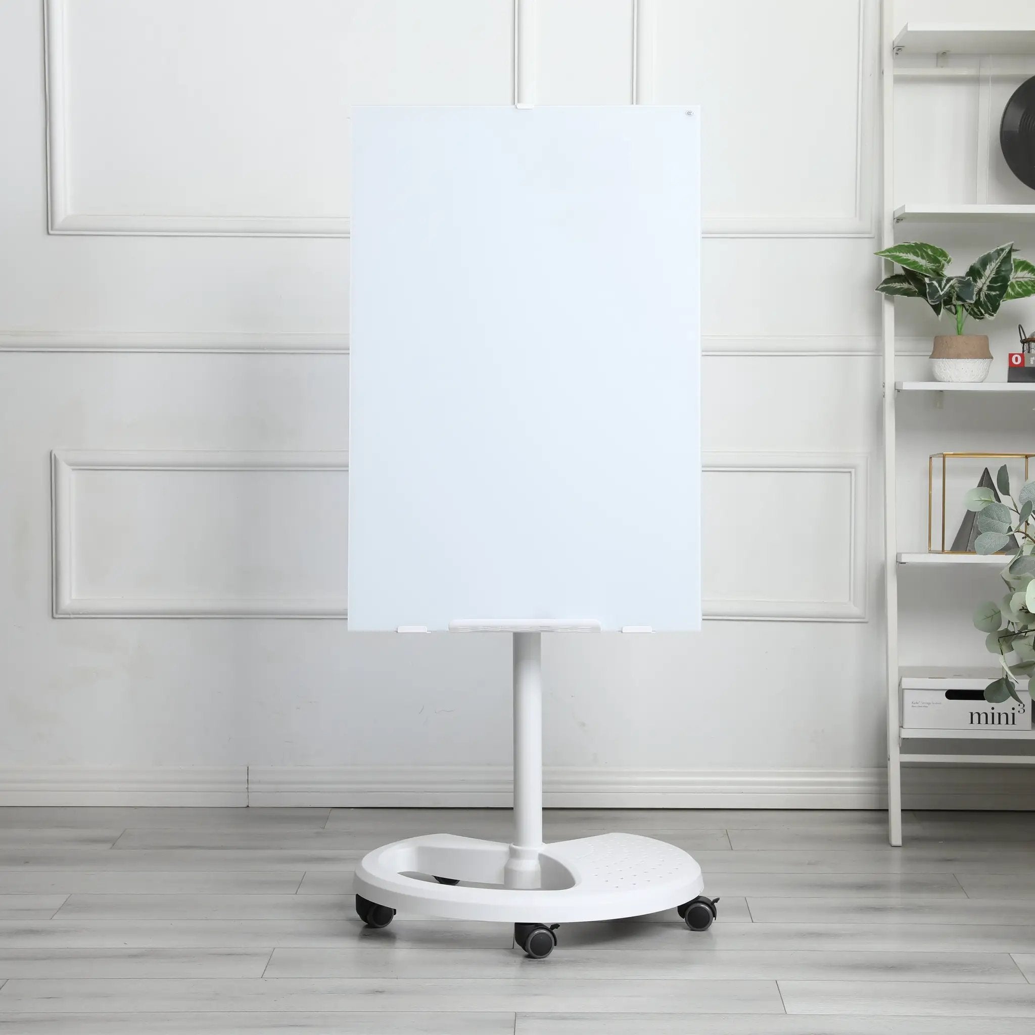 Removable Adjustable Height Tempered Glass Whiteboard by HouseOfZazla