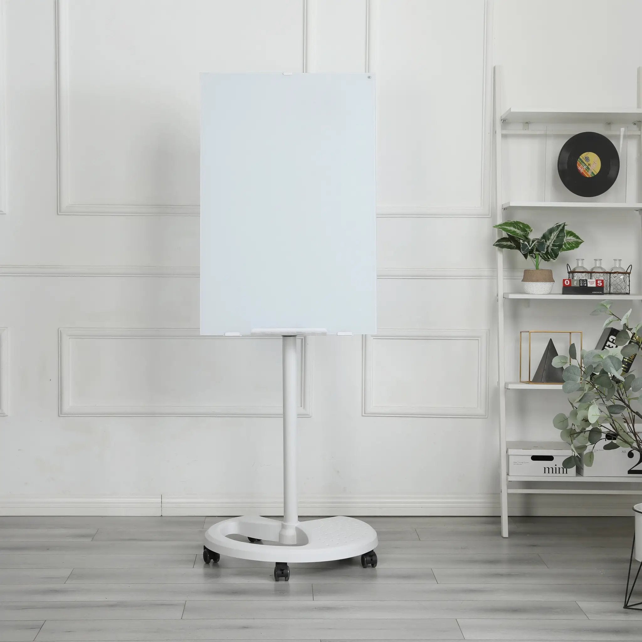 Removable Adjustable Height Tempered Glass Whiteboard by HouseOfZazla