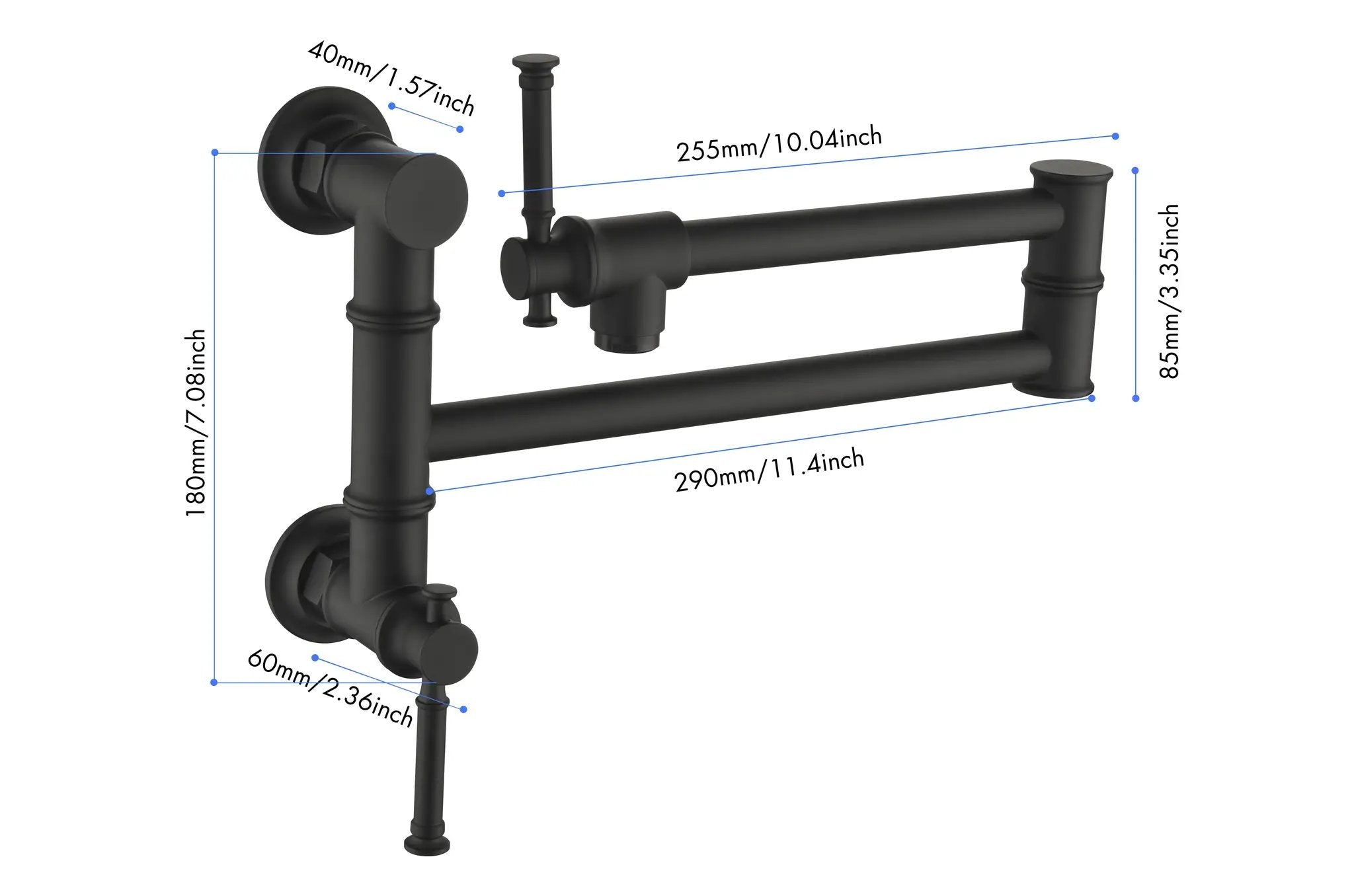Pot Filler Faucet Wall Mount by HouseOfZazla