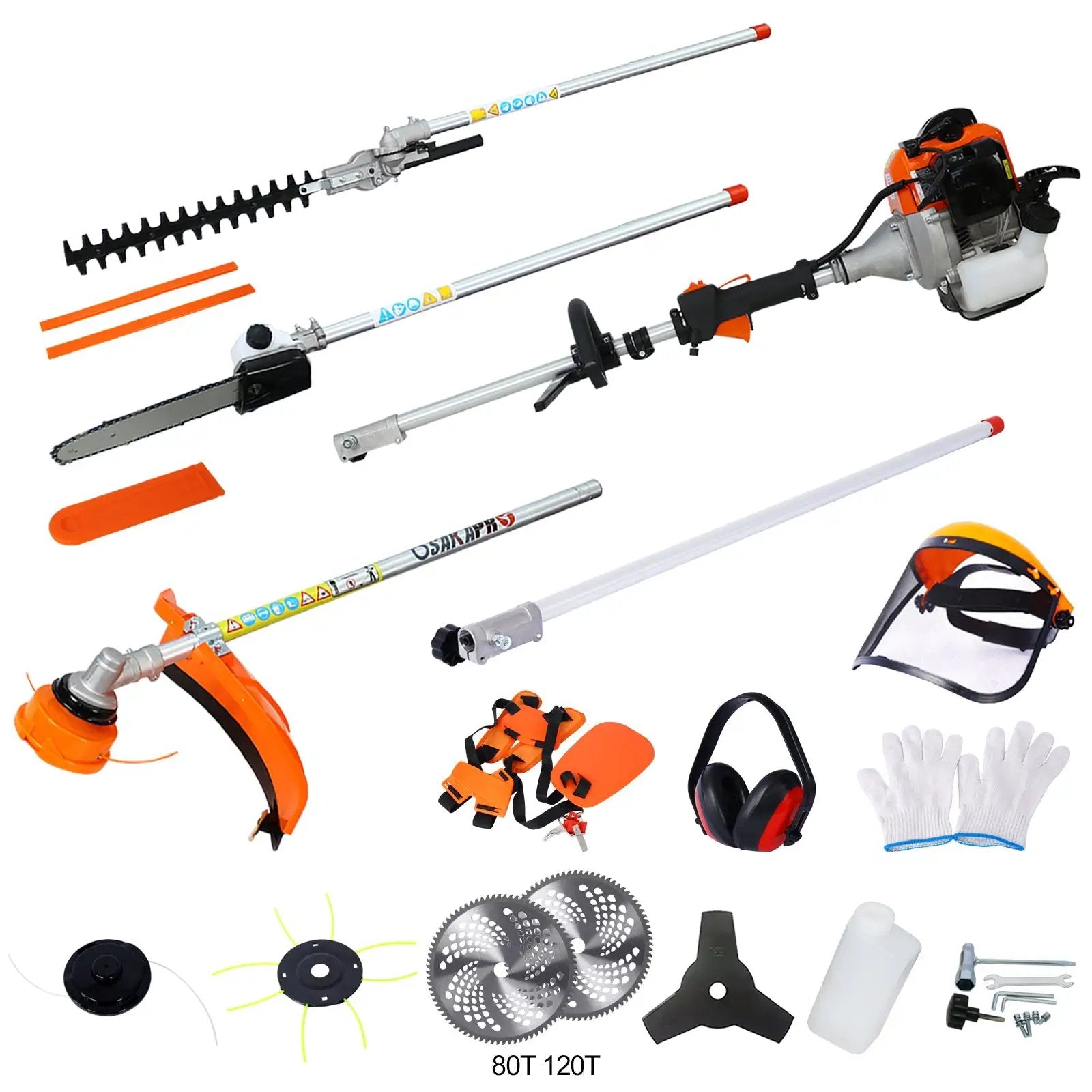 12 in 1 Multi-Functional Trimming Tool, 52CC 2-Cycle by HouseOfZazla