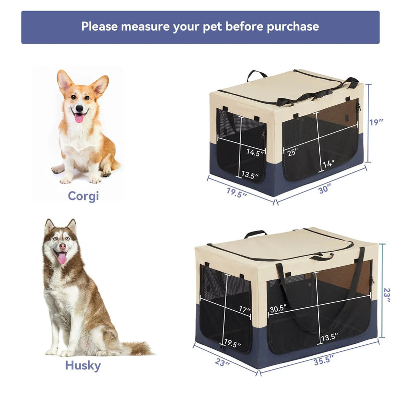 Adjustable Fabric Dog Crate by SunnyPet by HouseOfZazla