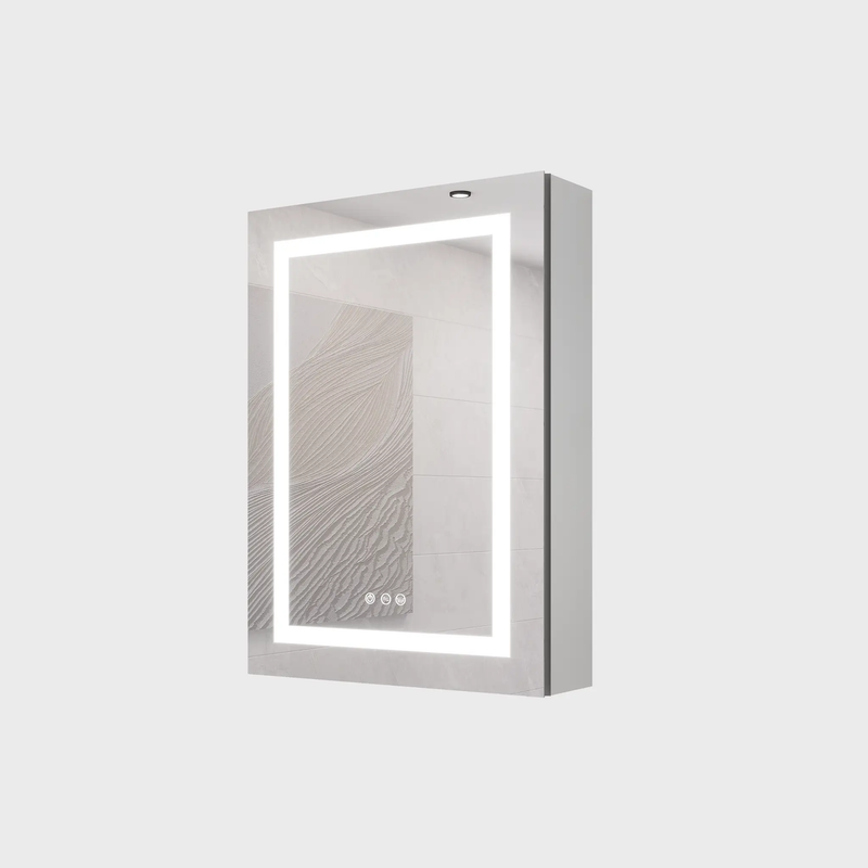 20 X 28 Inch Bathroom Medicine Cabinet with LED Mirror by HouseOfZazla