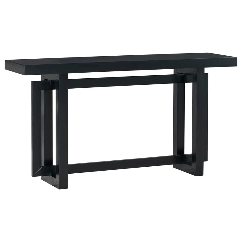 U Style 59.1'' Painted Entryway Table with Pine Veneer by HouseOfZazla